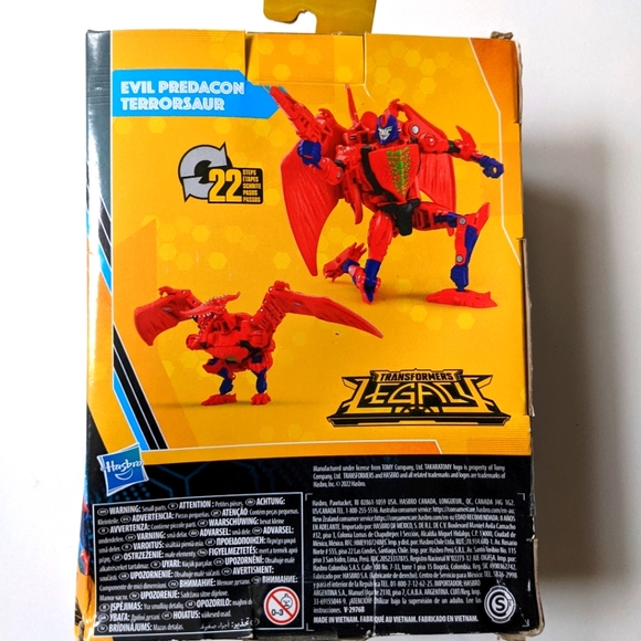 Hasbro Transformers Buzzworthy Legacy Evil Predacon Terrorsaur New In Box - Picture 2 of 2
